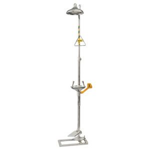 Udyogi 6250 SS Safety Shower and Eyewash with Pedal