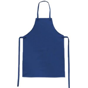Blue Plain Industrial Cotton Apron