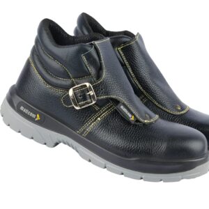 Mallcom Python Grain Leather Safety Shoe