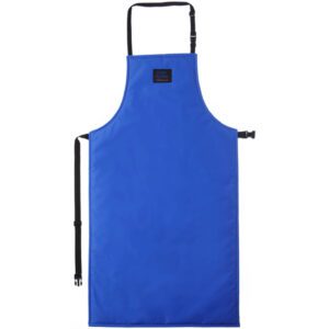 Polyester Blue Liquid Nitrogen Cryogenic Apron