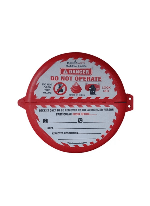 Electrical Lockouts Adjustable Gate Valve Lockout Device ls g56