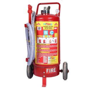 Higher Capacity Stored Pressure Trolley Powder Fire Extinguishers