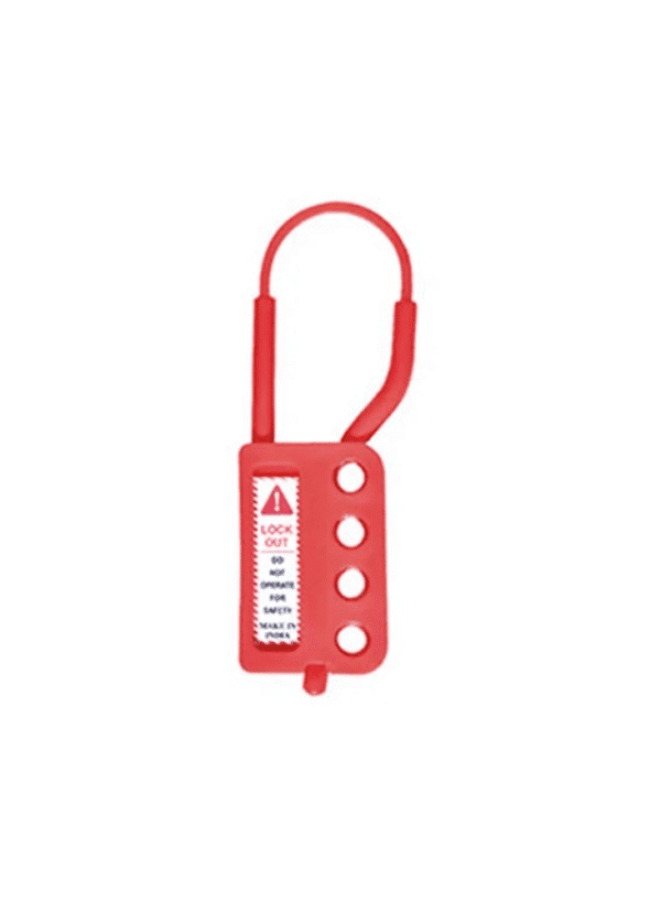 Non Conductive Hasp Lockout With 4 Holes