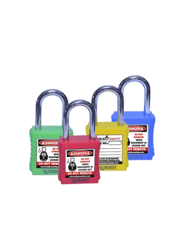 OSHA LOTO Padlock Steel Shackle Ls lc33