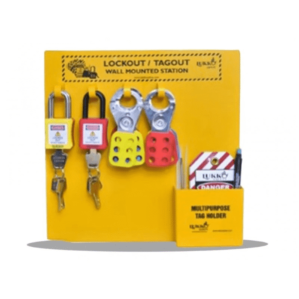 Open Lockout Tagout Wall Mounted Station Ls o46