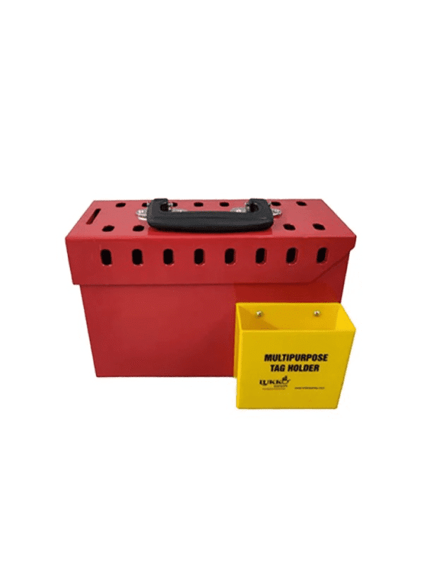 Portable Metal Group Lockout Box ls g15