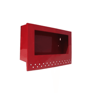 Red Mild Steel Group Lockout Box Ls g22