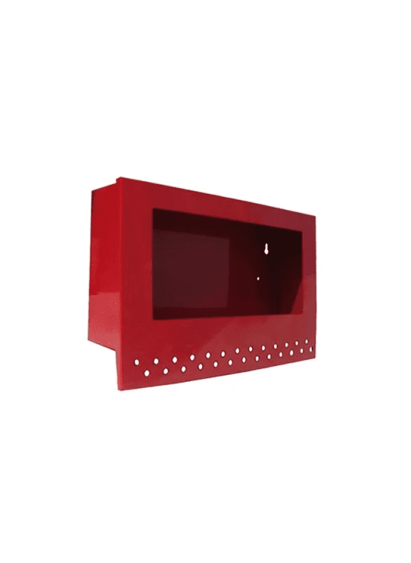 Red Mild Steel Group Lockout Box Ls g22