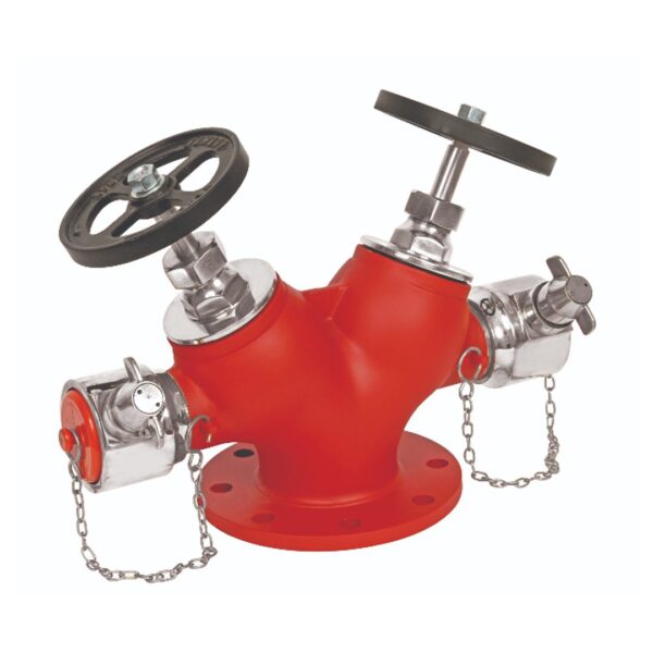 Double Headed Hydrant Valve SS