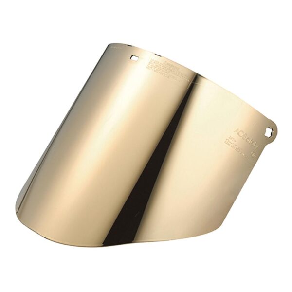 Gold Coated Foundry Visor without frame