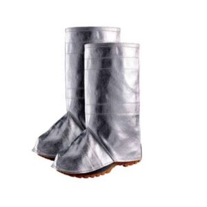 Aluminised heat resistant gaiters