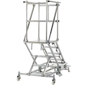 Aluminium Collapsible Platform Steps Ladders