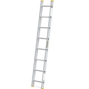Aluminum Wall Support Straight Ladder