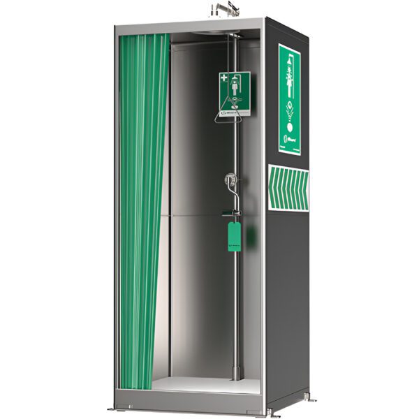 Enclosed Emergency Shower and Eye Wash