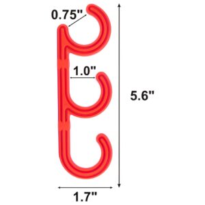 Screw Mounted Tri Safety Hooks