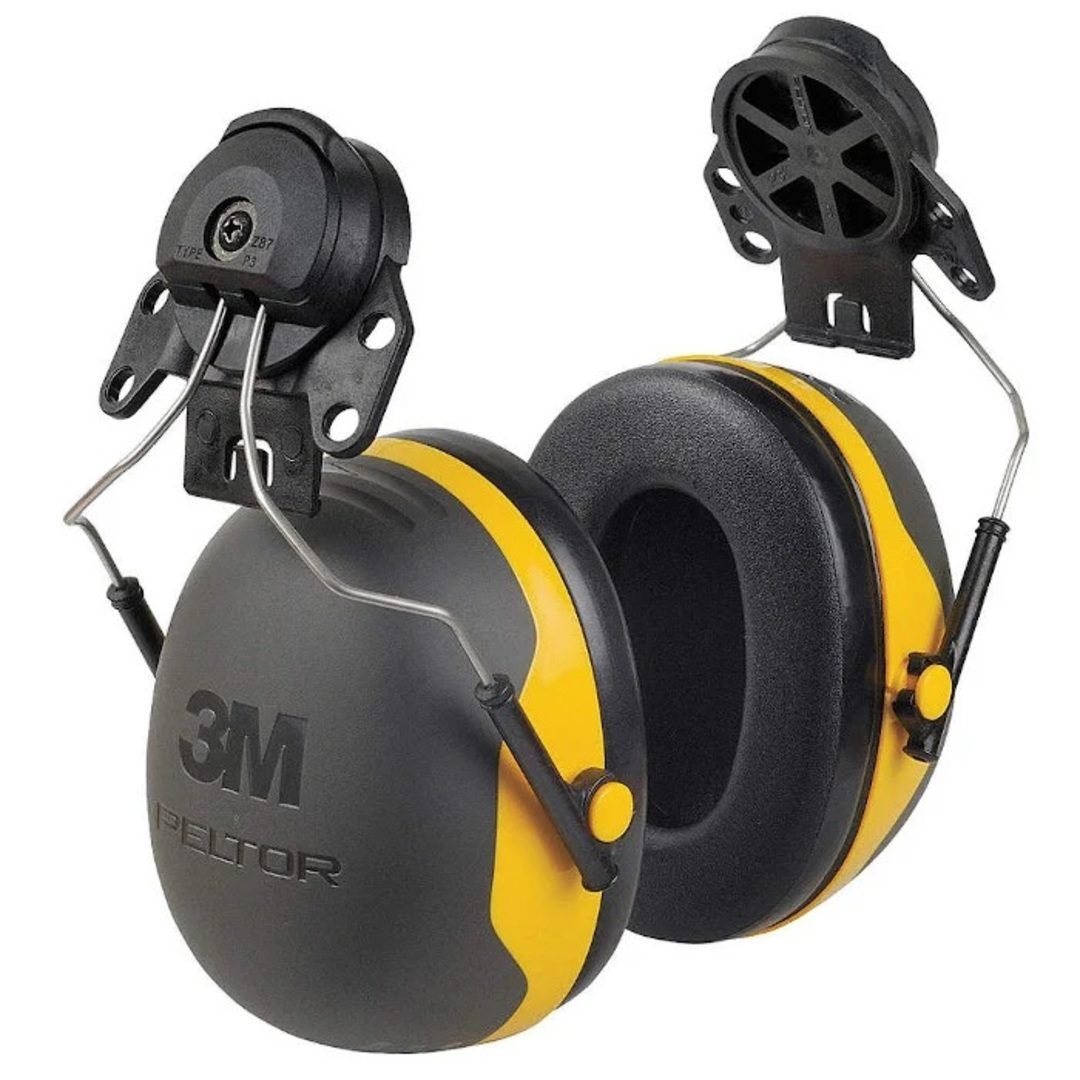 3M X2P3 Helmet Mounted Ear Muffs