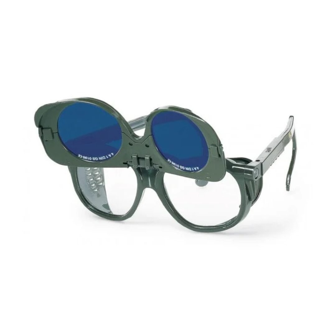 Uvex Neotherm Smelter Blue Lens Safety Eyewear
