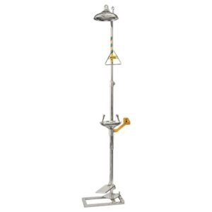 Udyogi 6250 SS Safety Shower and Eyewash with Pedal
