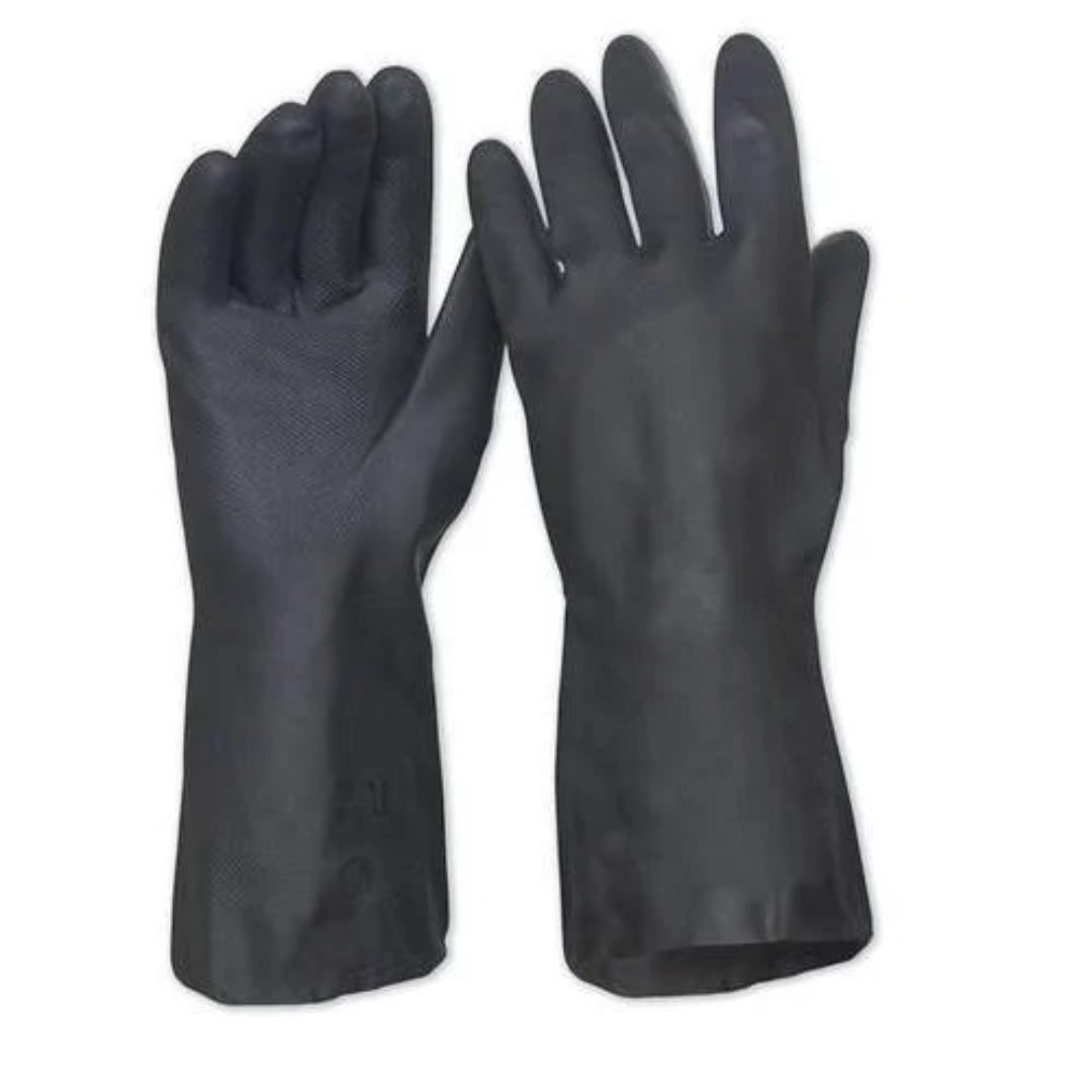 Black Neoprene Hand Gloves
