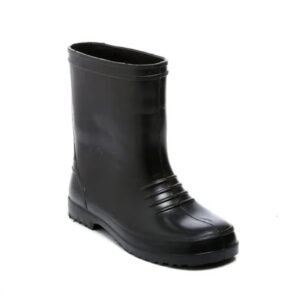 Male PVC Mangla Black Gum boots