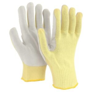 Mallcom KL010 Kevlar Knitted with Leather Palm