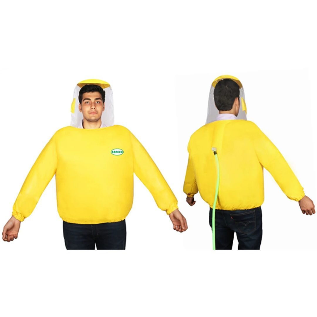 PVC Pressure Suit With Airline Connections