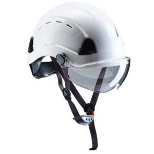 Udyogi White Safety Helmet LightOn ES