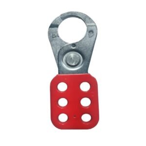 LS H24 Lockout Tagout System Coated Hasp