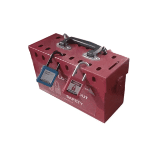 Portable Metal Group Lockout Box LS g12