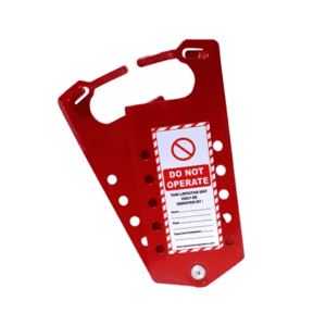 Tago Labeled Lockout Hasp 10 Holes LS H55