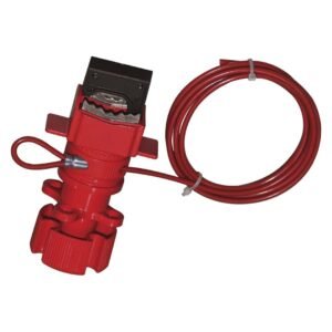 Universal Valve Lockout With Insulated Cable