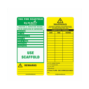 Scaffolding Insertion Tag LS-T78