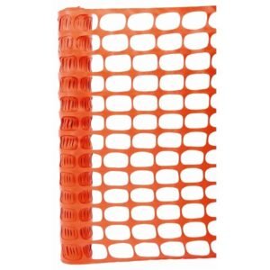 Orange Plastic Barrier Net