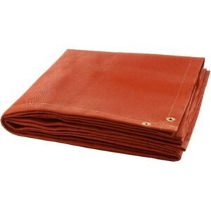 Plain Silicone Coated Fire Blanket