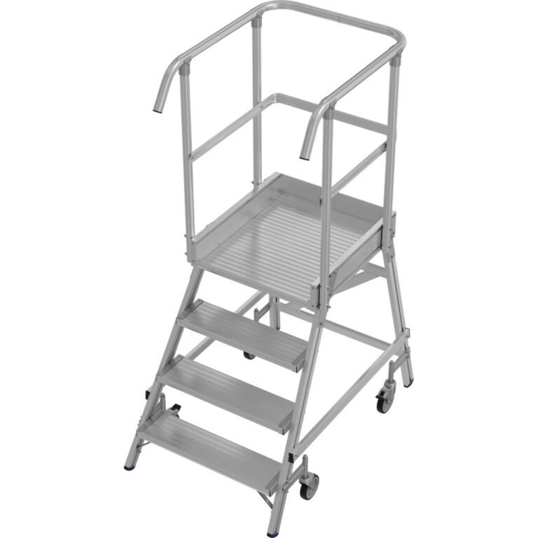 Single Rise Platform Step Single sided mobile Work Platform - The Thadhani Expert Safety ...