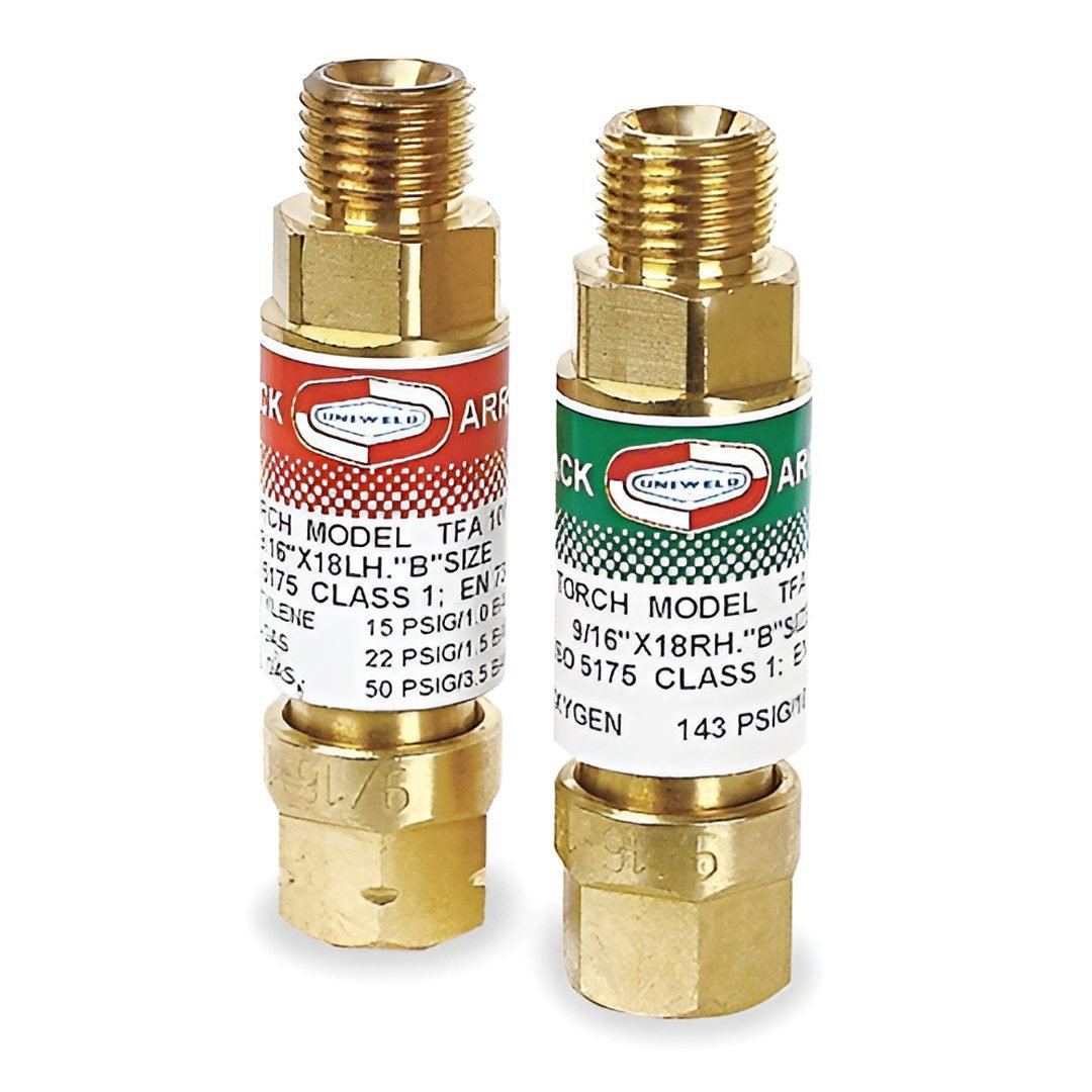 UNIWELD Flashback Arrestor Set